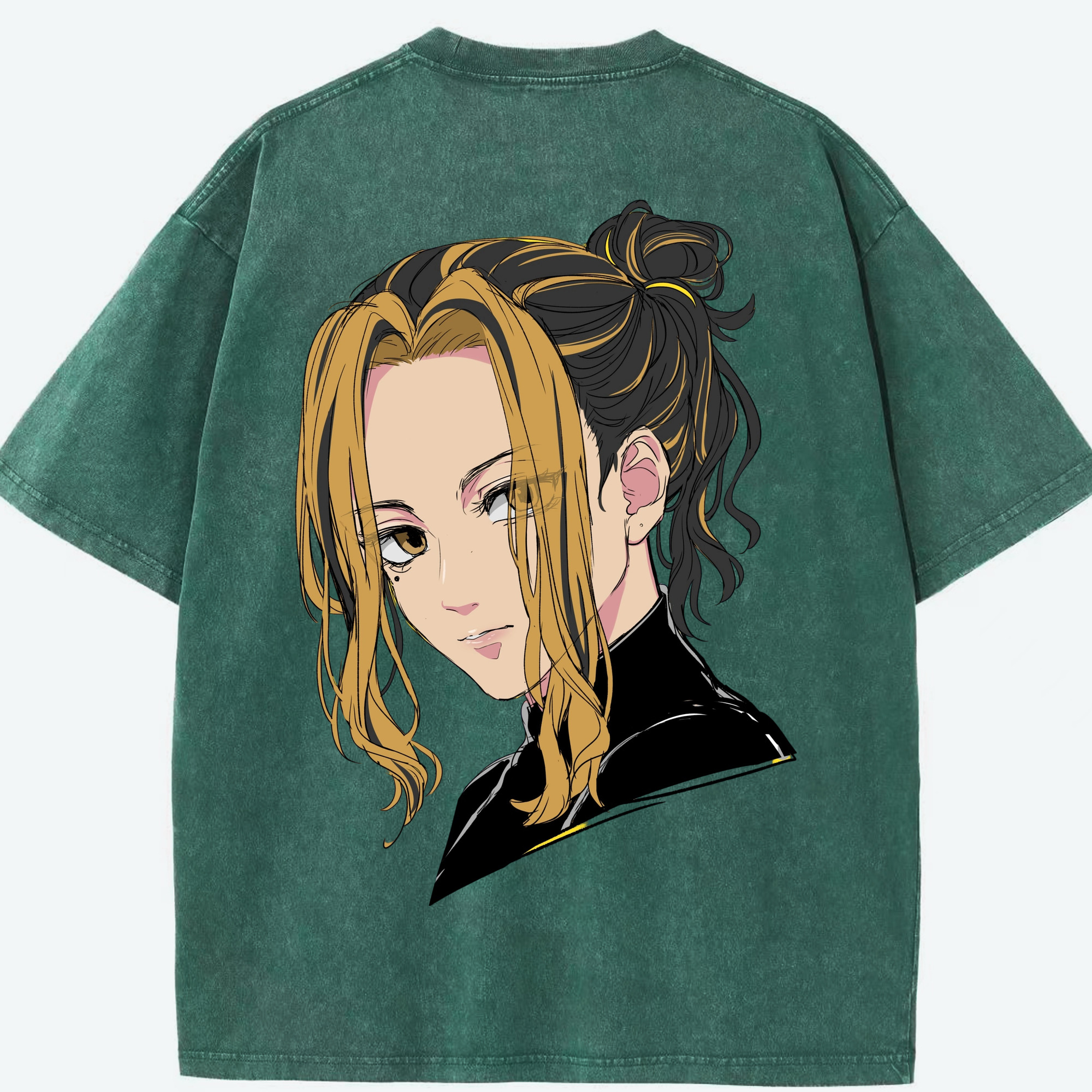 （画像用） 東京リベンジャーズ Tokyo Revengers 綿100% ヴィンテージ風 半袖Tシャツ（背面プリント）